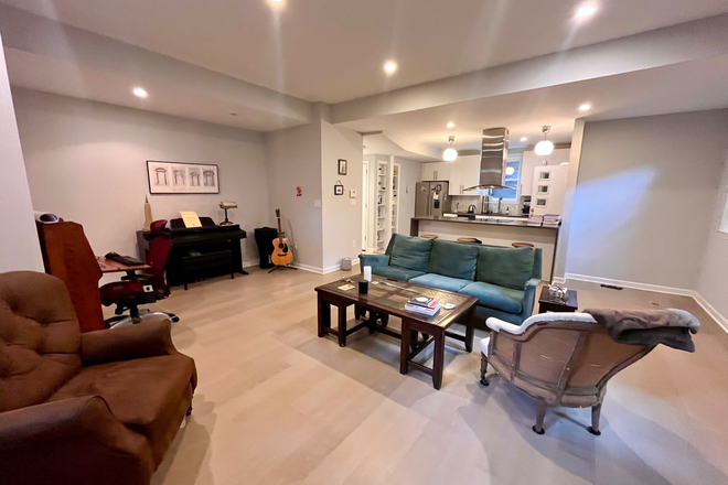 Main living space - Large, Sunny One-Bedroom Apartment Available for Rent - $1,900 (includes utilities)