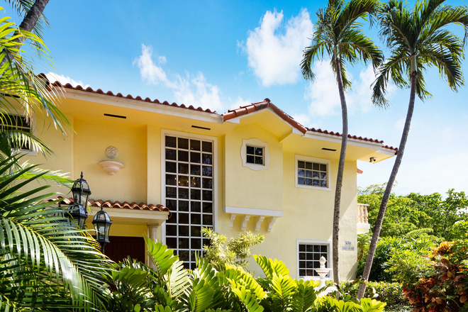 front of property - Beautiful pool home in the heart of the Gables