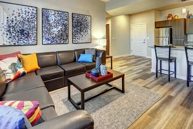 Shared Living Space - Skyview Apartments, Private Bedroom/Bathroom, on NAU Campus