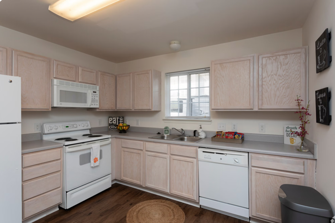 kitchen with all appliances - University Village at Clemson Townhome