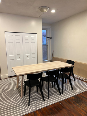 Dining table - $875 Male Sm Room ALL utilities & WiFi Charles Village