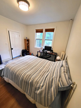 Bedroom - Furnished room with private bath and private entrance-Madison St-Princeton House