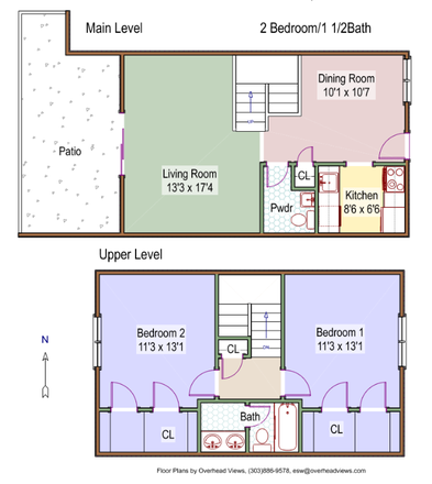 Floor plan - Room available in Wimbledon Condominiums