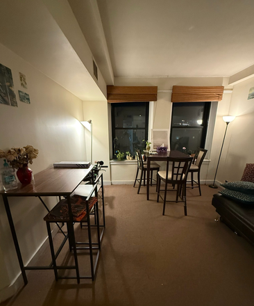 Living room - 2B1B in Fenway — Master Bedroom Sublease (12/1/2025–8/31/2026) Apartments
