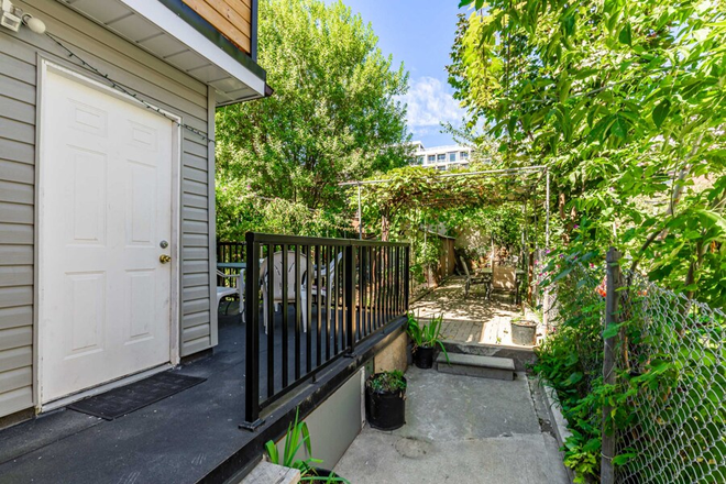 Backyard - 2 Bedroom Basement minutes from TTC in extremely walkable neighbourhood Apartments