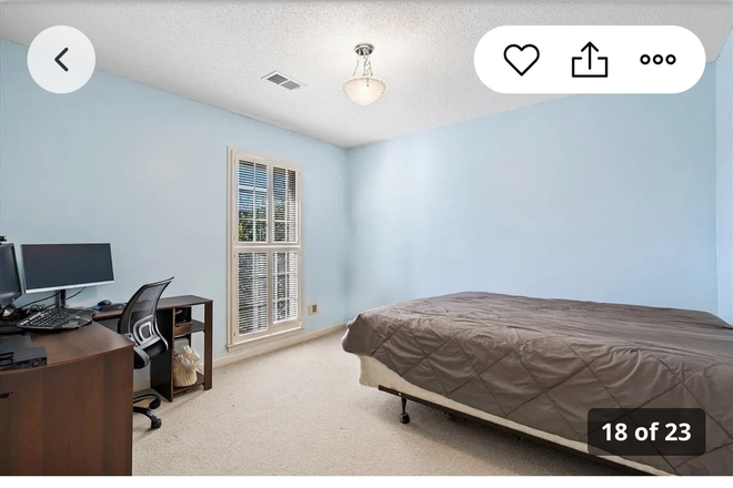A bedroom option. Getting new carpet - Dexter Run
