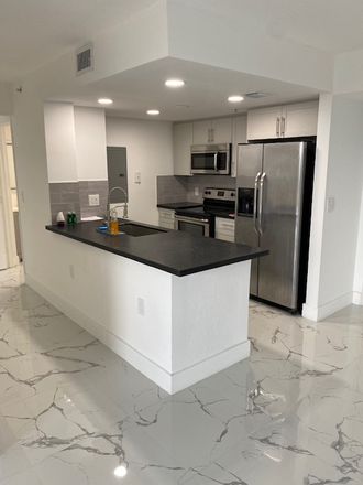 New kitchen with granite counter top - Newly renovated 2 Bedroom and 2 Bath