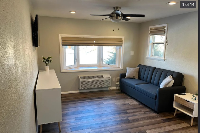 Main Room - Studio for rent near downtown Longmont!
