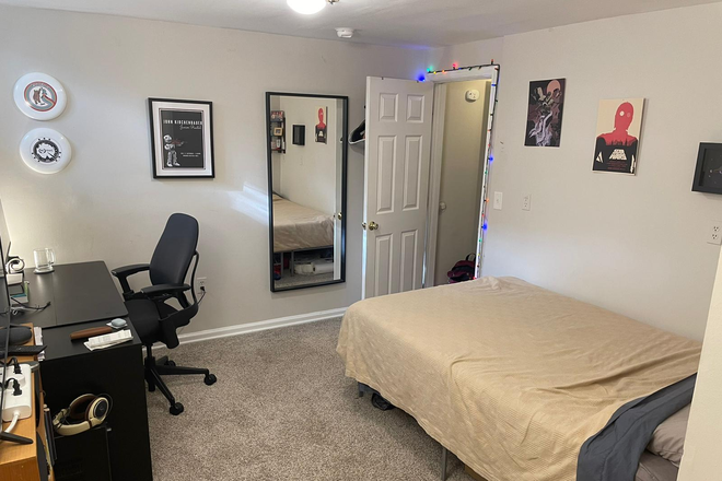 Bedroom - One bedroom + private bath available starting August 1st! House