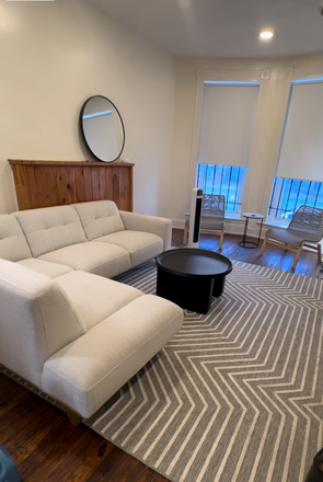Living room - $975 Female Med .Room All utilities & WiFi Charles Village