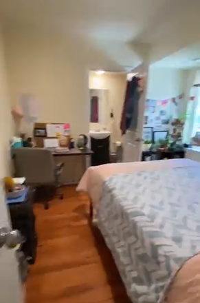 Bedroom (Screen shot from a video, so it is a little blurry) - $720/Month Private Room and Bathroom Available to Sublease (Dec 2025 -July 2026) in a 3B/3B APT