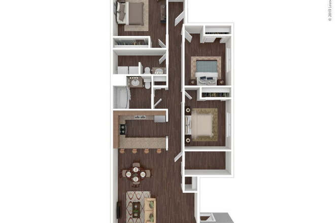 Floor Plan - Mission Main Apartments