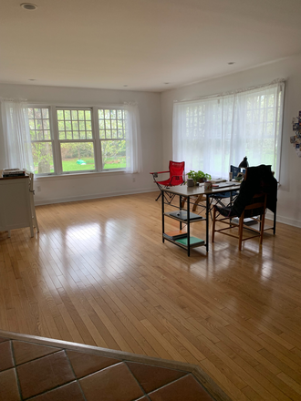 Living Room Area - For Rent Burlington Hill Section: Beautiful  Quiet  Private Two Floor Apart. House