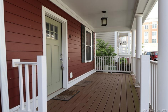 Front porch - Storrs Center 2BR/2.5BA Townhouse – Walk to UConn, Garage & Laundry