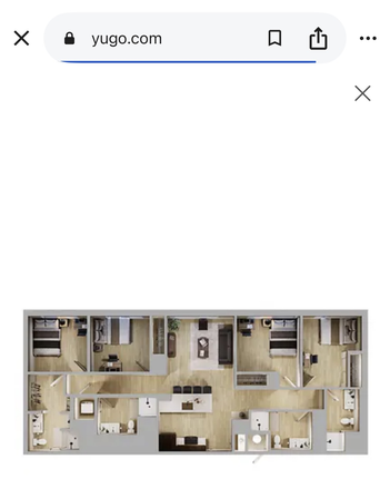 Layout - The Summit, Yugo SLC Sublease Apartments