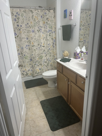 Bathroom - 2 bed-2 bath - sublease available! 10-15 min drive from campus Apartments