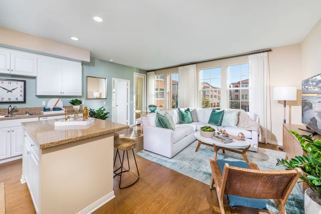 Living Room  [web address removed] - Fully Furnished Cozy 2B2B Apartment Near UCI – Perfect for Students