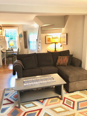 Living Room - Fantastic Furnished Apartment - Perfect for Single Grad Student or Post-Doc