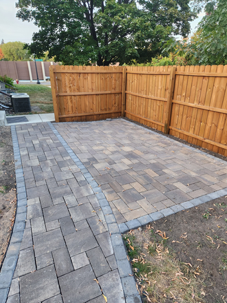 Backyard Patio - Updated and Clean 4bdrm / 2 Bath !  Duplex Avail June 1 Duplex