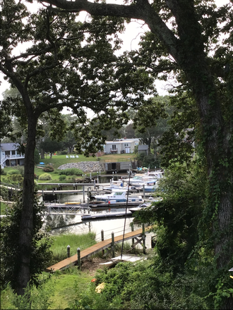 View from yard - Sept 2026 to May 2027 Academic Year  Saltwater front Studio in Narragansett, RI 02882