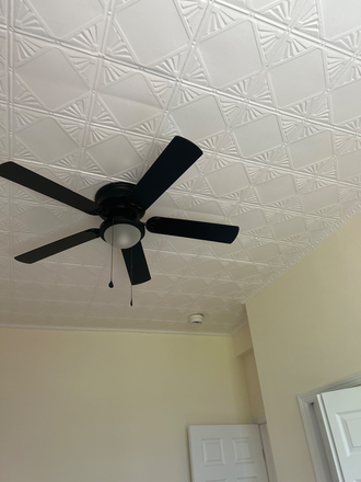 Ceiling of Bedroom - Lucille Apartments