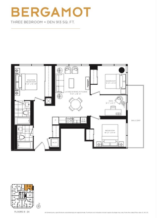 The room for rent is the one on the bottom right - 3 Bedroom Apartment with 1 unfurnished bedroom open
