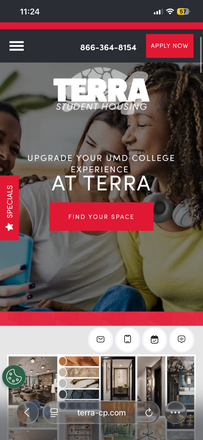 Website - Terra Apartments