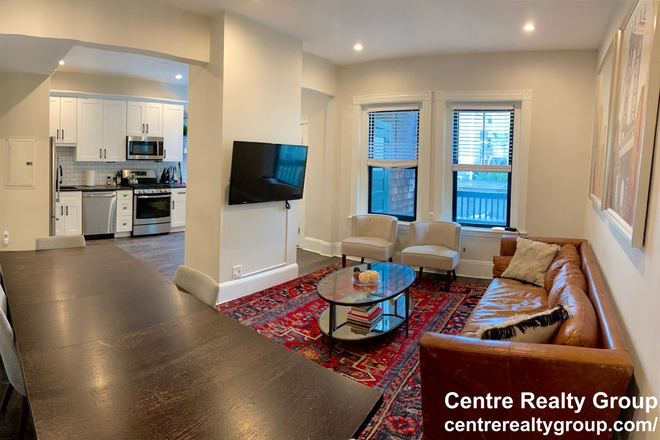 Living - Amazing, renovated 4 bedroom right on Tremont Street in Mission Hill Apartments