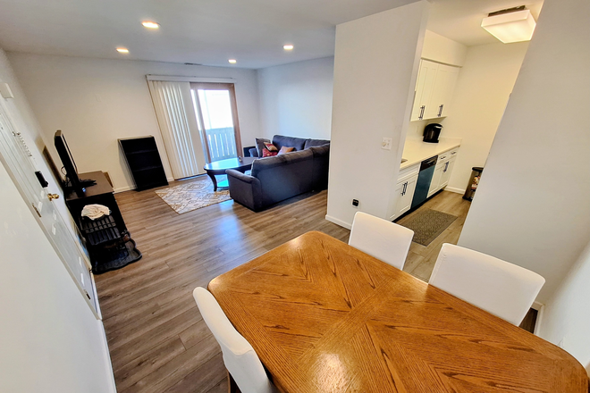 Living Room, Dining Room, Kitchen - Furnished 2BR condo-Ravens Crest Drive-Plainsboro