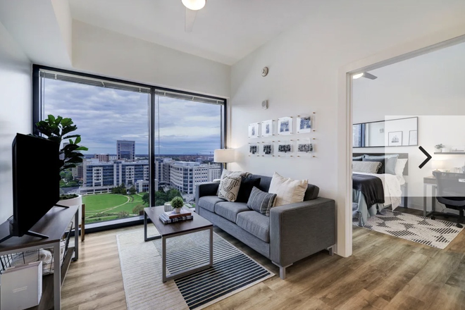 Living area - Life Tower Apartments