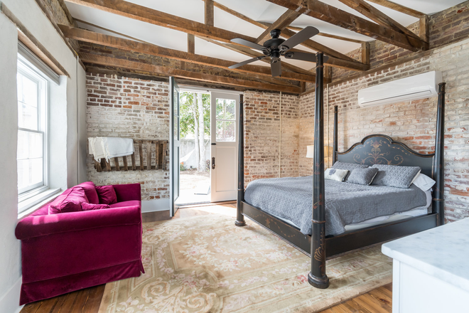 Bedroom - Carriage House in downtown Charleston,  10 min walk to MUSC
