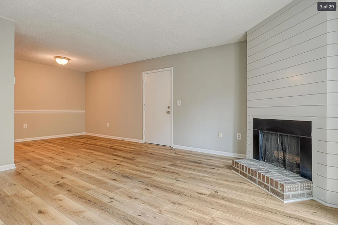 Living room (no furniture in this photo) - 2 bed/2 bath, fully furnished condo! A 10 minute drive to MUSC Charleston.