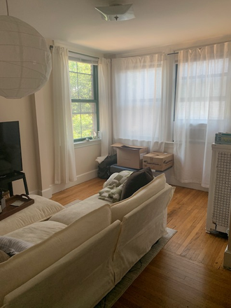 living room - 1 bedroom on Historic Broadway in Federal Hill, Heat included, September 1 Apartments