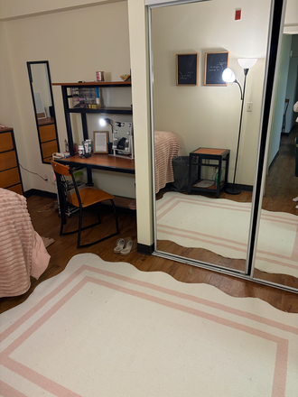 Bedroom closet - University Village Apartments, close to campus