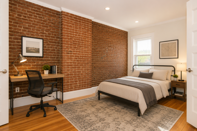 1 - Washington Sq 3 bed 2 bath condo quality avail 9/1 great BC Grad Student location NO FEE