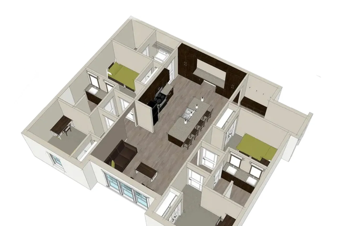 2br/2ba with 2 offices - Oasis Ground Level 2 bd/2ba w/2 offices