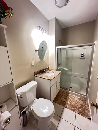 Bathroom - Private bedroom in a shared apartment 20 min walk to BC available January 1st