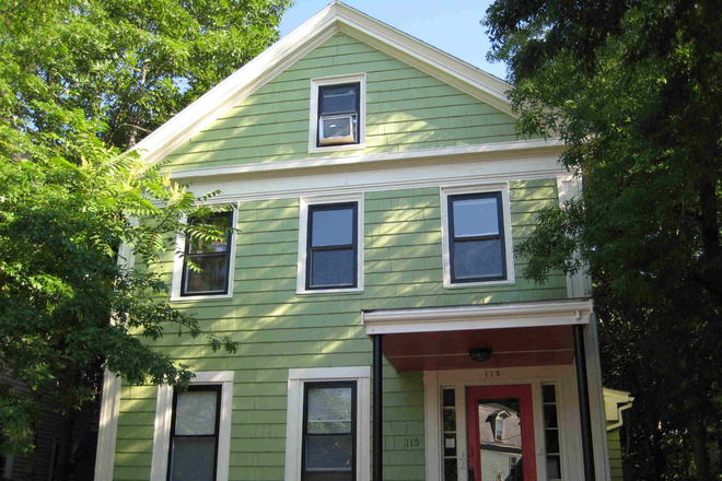 Streetview of house - Furnished Studio Apartment walking distance from Harvard, MIT, and BU