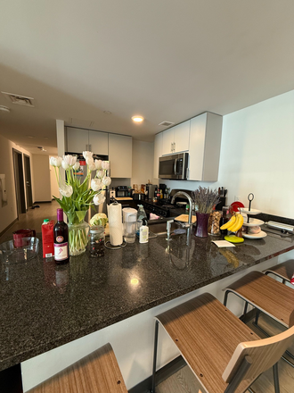 kitchen - Deluxe private room: skyline views, fully furnished, utilities included