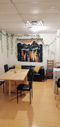 common area unit 1 - Single room available with shared washroom and kitchenette.