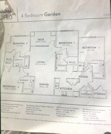 House layout “can send more pictures directly to you over text - 3700 Spruce Ridge Way 1913 Knoxville, TN 37920 Condo