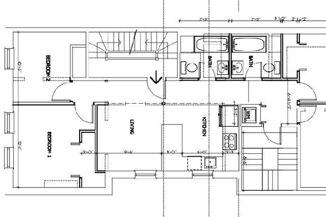 Floorplan - Huge 6 Bed Duplex on the first floor!