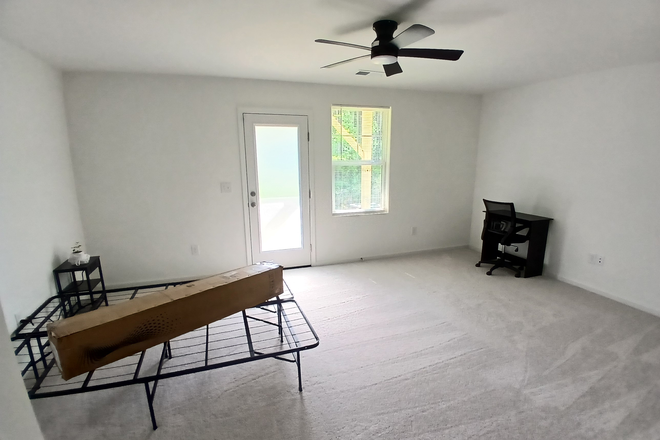 Bedroom - New Furnished Rooms w/ Private Baths – 10 Min to Duke; From $950 Townhome