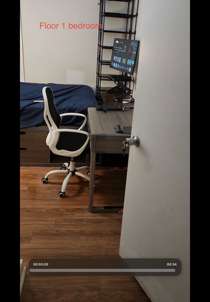 Floor 1 bedroom $640 - $640/month including utilities, furnished bedroom, share bath with 1 roommate laundry/kitchen with 2 Apartments