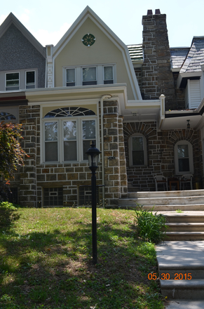 Exterior front - Beautiful, spacious home on lovely street - must see! (walk to St. Joe's Univ.)