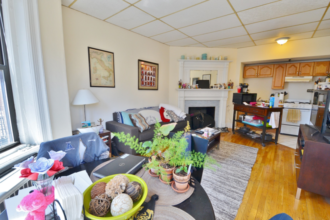Living room - Bright & Cozy 1 Bed / 1 Bath on 409 Marlborough St — Avail 9/1/26 · Text/Call 385-722-7303 Apartments