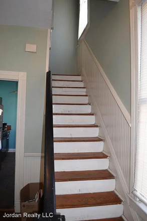 Stairs up to second floor - Availability in House Close to Campus