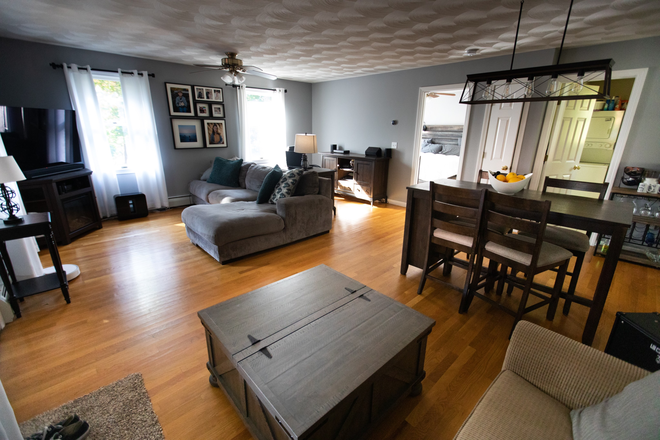 Living room - Cute fully furnished apartment