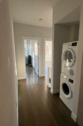 sunlight view upon entry into apartment. kitchen is to the right. - 1-Bedroom Apartment in Fenway - $3050/mo, Available Dec 1 (Flexible Move-In)