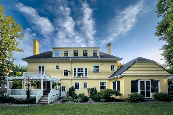 Rear view of residence - private apartment entrance - Furnished North Avondale "Penthouse" Apartment (1BR, 1BA, + study)